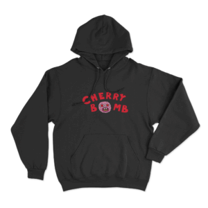 Cherry Bomb Logo Unisex Hoodie Black