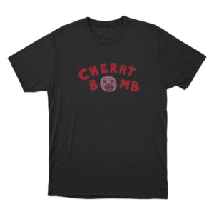 Cherry Bomb Logo Unisex T Shirt Black
