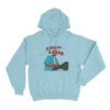 Cherry Bomb Unisex Hoodie Sky Blue