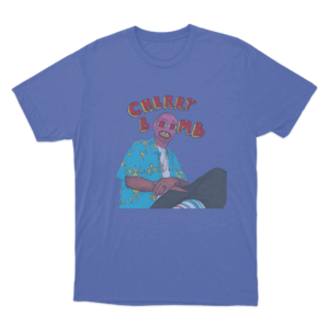 Cherry Bomb Unisex T Shirt Blue