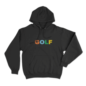 Golf Unisex Hoodie Black