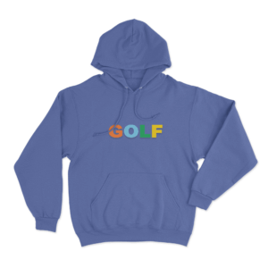 Golf Unisex Hoodie Blue