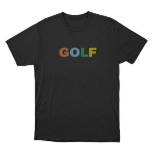 Golf Unisex T Shirt Black