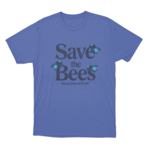 Save The Bees Unisex T Shirt Blue