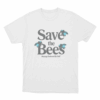 Save The Bees Unisex T Shirt White