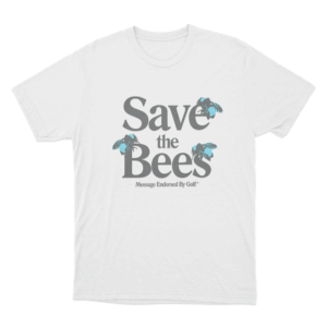 Save The Bees Unisex T Shirt White
